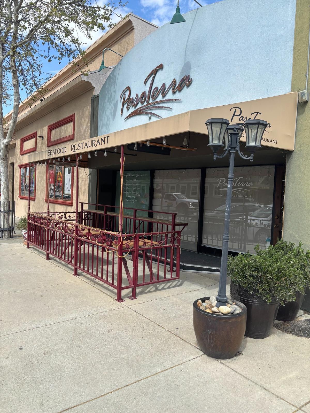 Paso Terra closed March 29, 2025, according to co-owner Andre Averseng. The restaurant is up for sale.