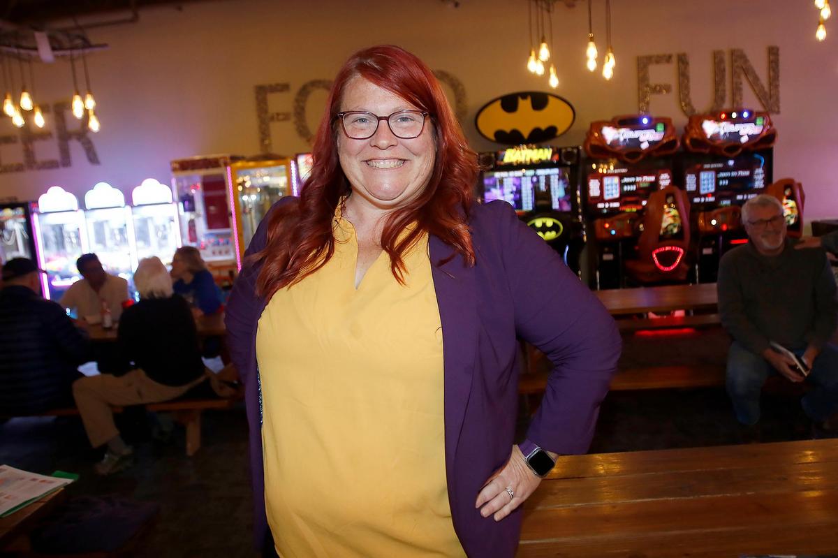 Atascadero City Council candidate Tori Keen held an Election Night party at Wild Fields Brewhouse in Atascadero on Nov. 5, 2024.