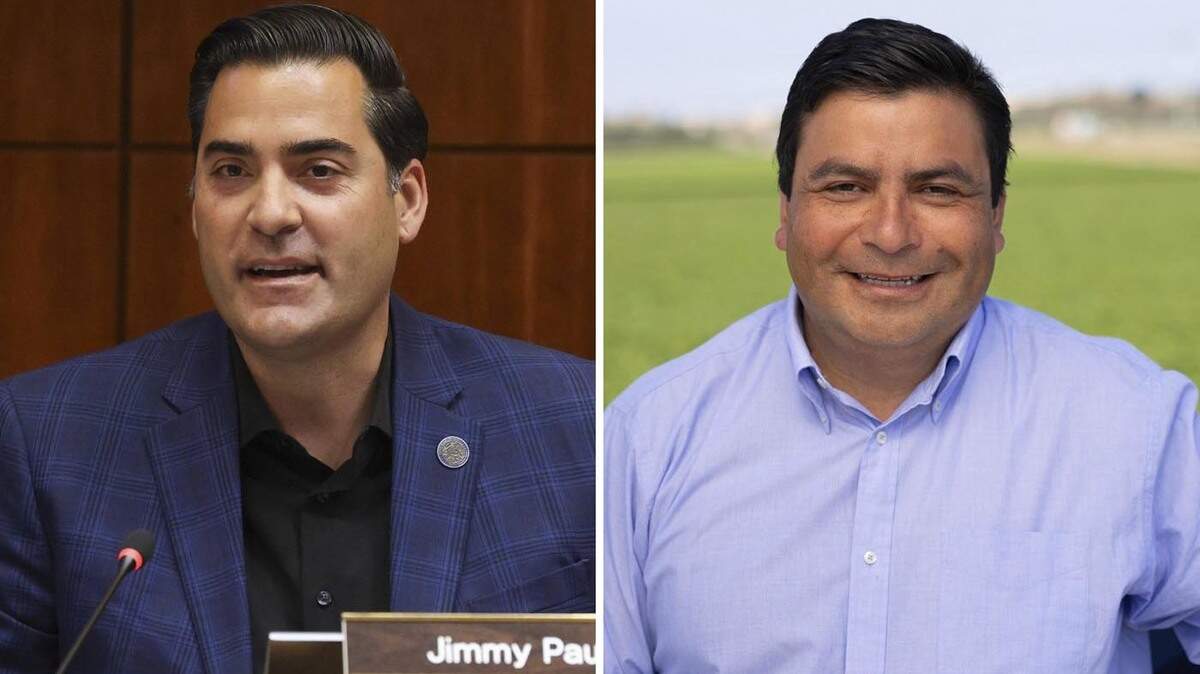 District 4 Supervisor Jimmy Paulding, left, is being challenged by Adam Verdin, a longtime business owner and volunteer, in the 2026 election.
