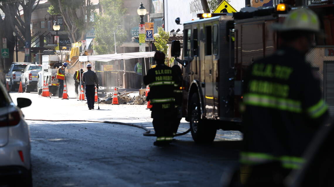 Major downtown SLO gas leak prompts evacuations, cancels Farmers Market