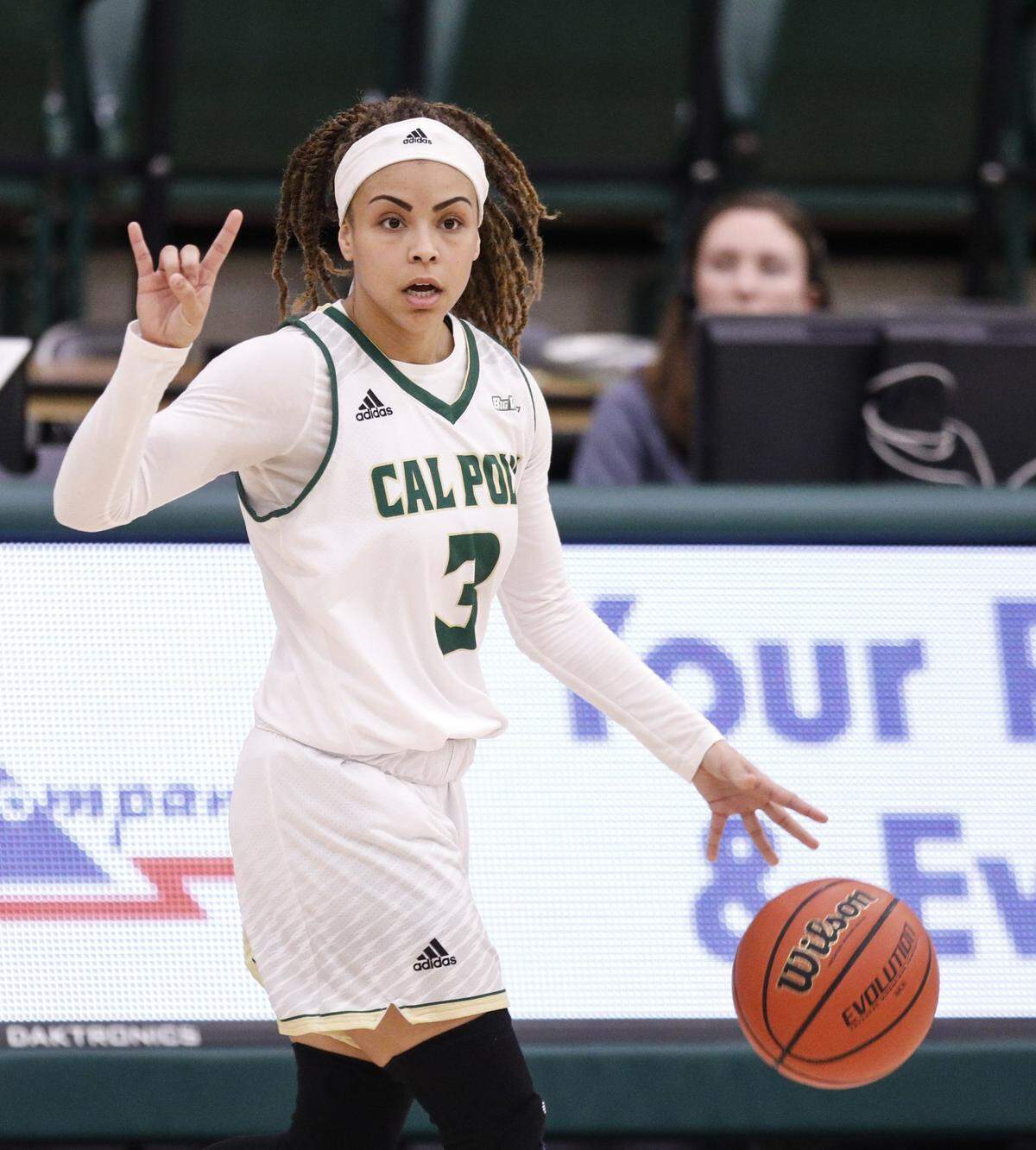 Cal Poly junior and women's basketball team member Dye Stahley has spoken out against racism and worked with others within the athletics department to address the needs of students of color in the wake of multiple racist incidents on campus.