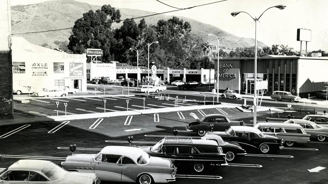 Downtown SLO spot was home to car dealership, parking lot in 1960s. What is it now?