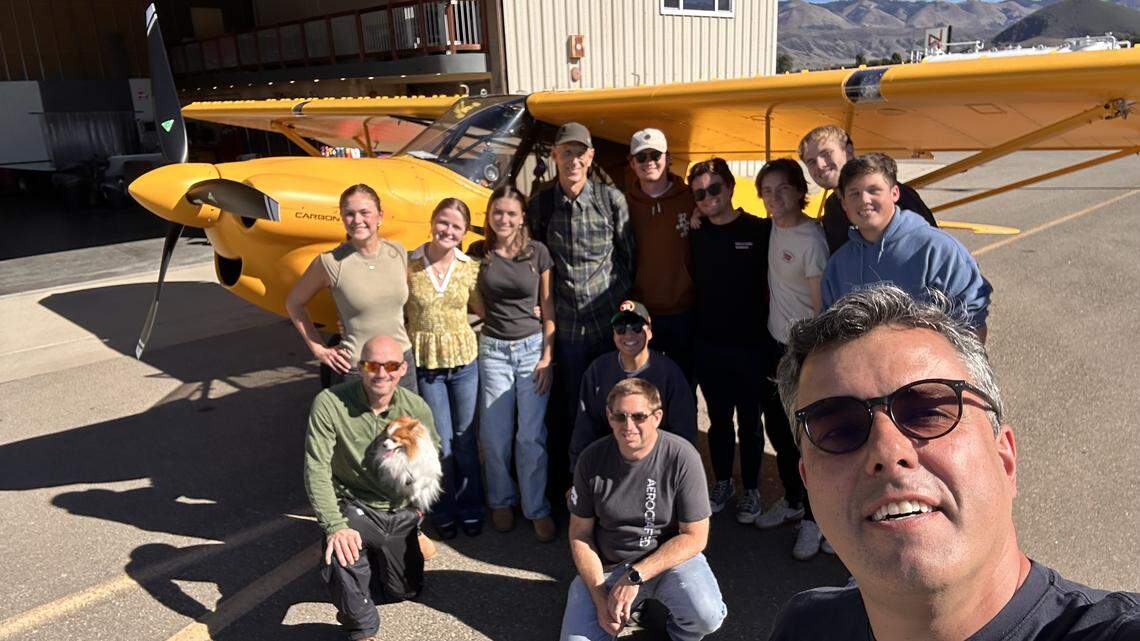 Cal Poly professor’s test flight soars into the stratosphere as students watch