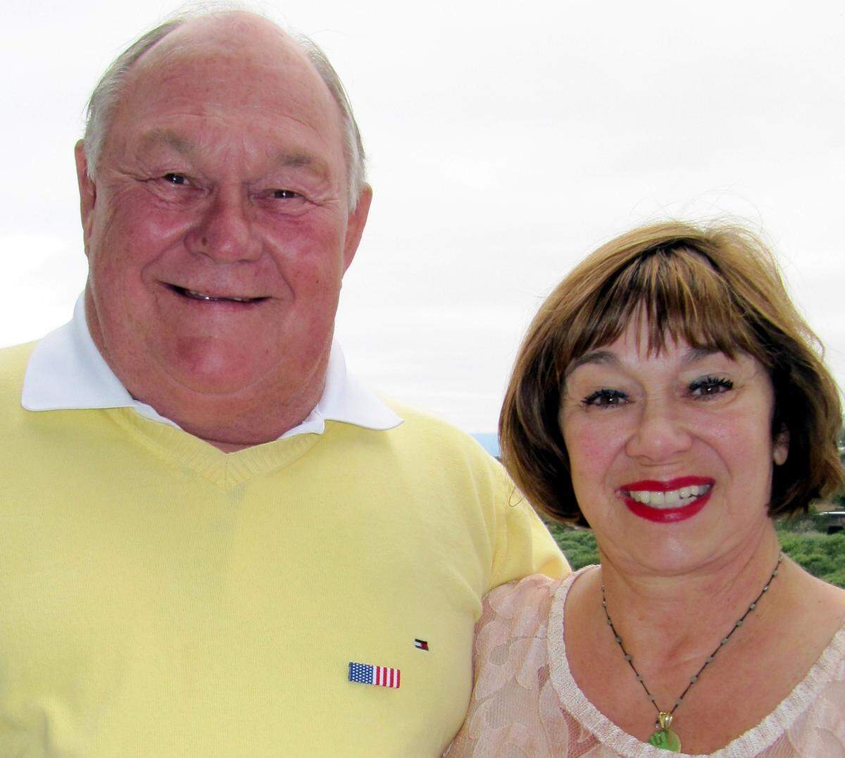 Harvey and Jennifer Smith met when he was coaching her daughter’s Little League team. This photo was taken in 2014.