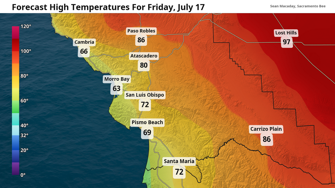 How hot will SLO get this weekend? Here’s our forecast