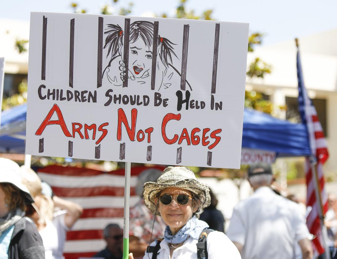 National Day of Action held a protest and march Saturday in San Luis Obispo, beginning in front of the San Luis Obispo County Courthouse. About 1,500 people attended the event.