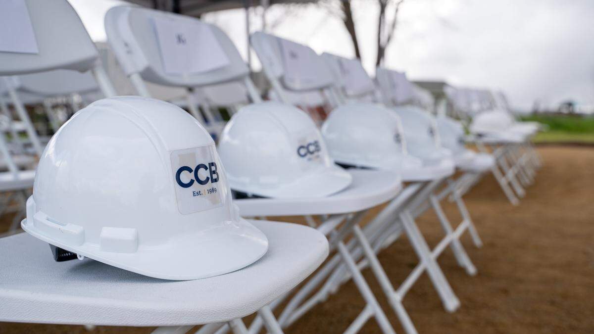 Coastal Community Builders broke ground on the Bennett Ranch development in Templeton on Wednesday, Feb. 11, 2026. The development will include 15 luxury homes, with one unit deed-restricted as affordable housing.
