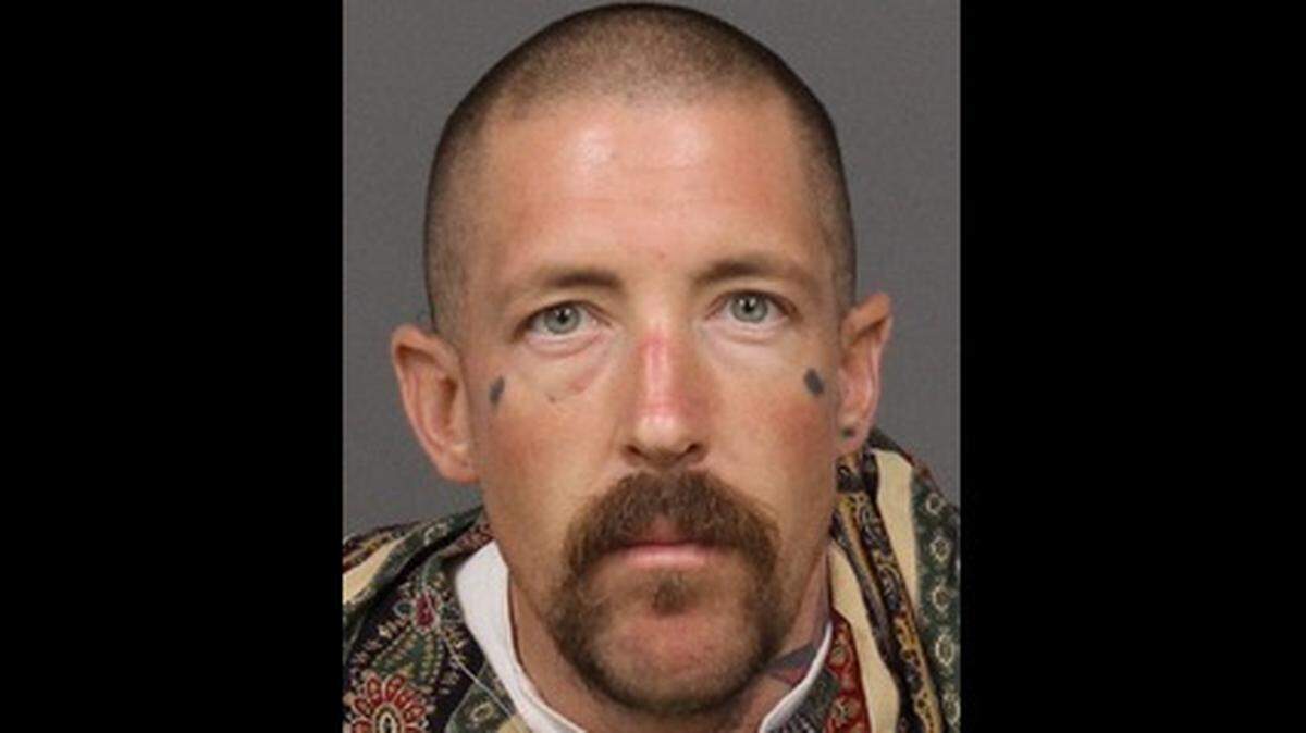 Dennis Hickey, 35, was arrested on suspicion of residential burglary, being under the influence of a controlled substance and violating the terms of his parole after a woman found him in her home at 4 a.m. Sunday, police said.