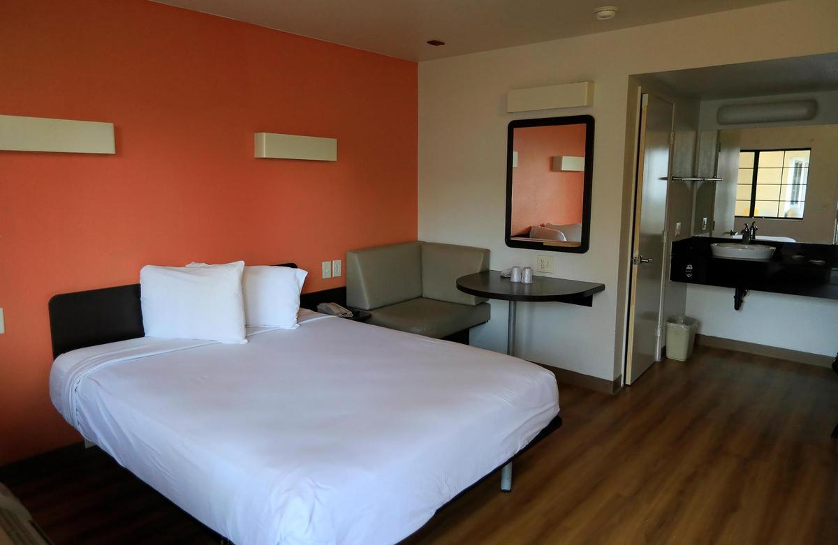 The new Paso Robles homeless shelter opened Dec. 2, 2020, at the former Motel 6 off Riverside Avenue with newly refurbished rooms.