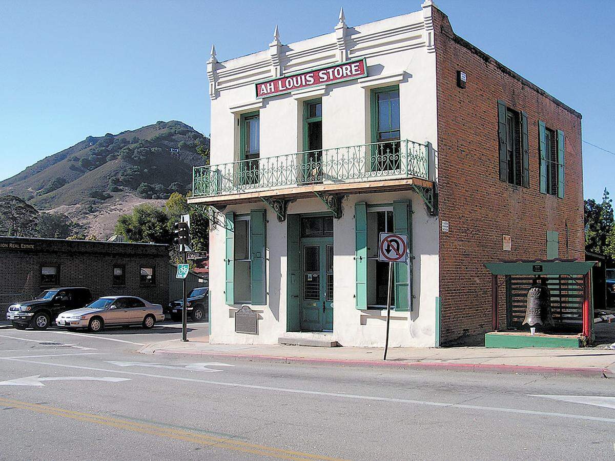 The historic Ah Louis Store located on Palm Street in San Luis Obispo