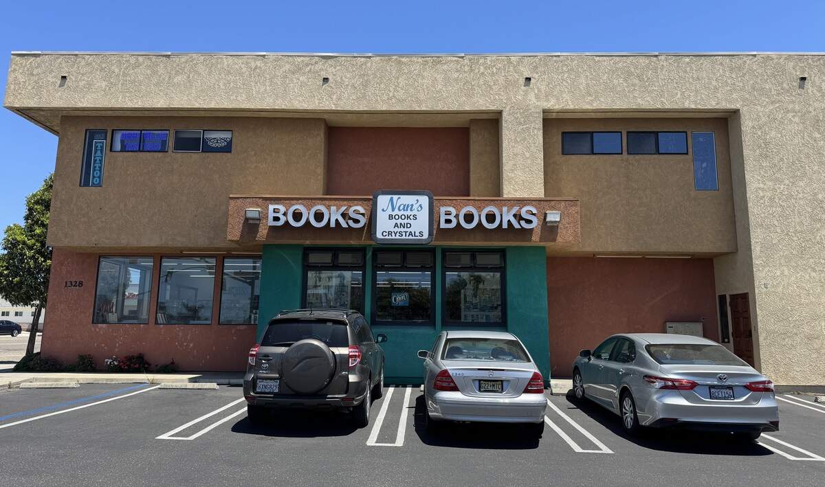 Nan’s Books and Crystals is at 1328 West Grand Ave. in Grover Beach.