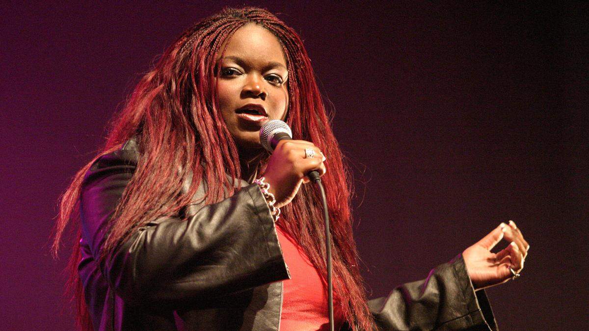 Blues singer Shemekia Copeland will perform at the Avila Beach Blues Festival this Memorial Day weekend. She's seen here singing at the Jazz Under the Apple Trees festival in Coutances, France, in 2003.