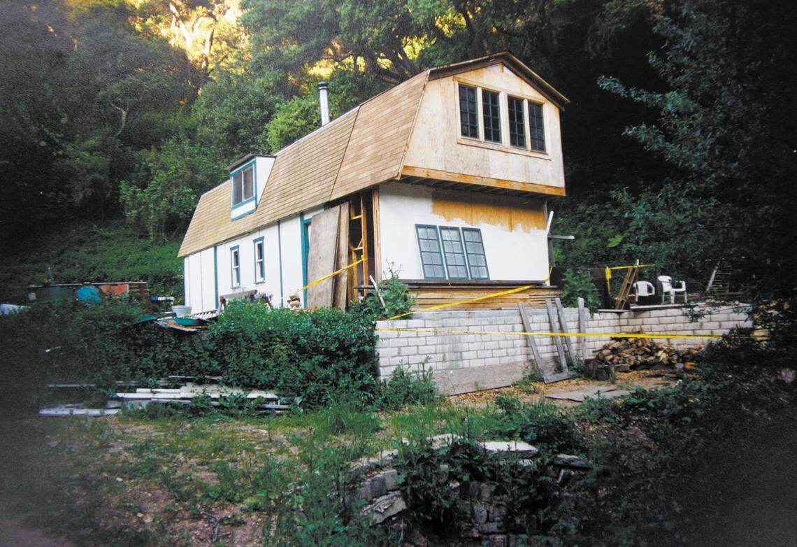 The home where Rex Krebs once lived in Davis Canyon.
