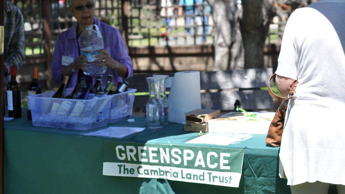 Greenspace’s booth at the first annual Earth Day celebration at Creekside Reserve.