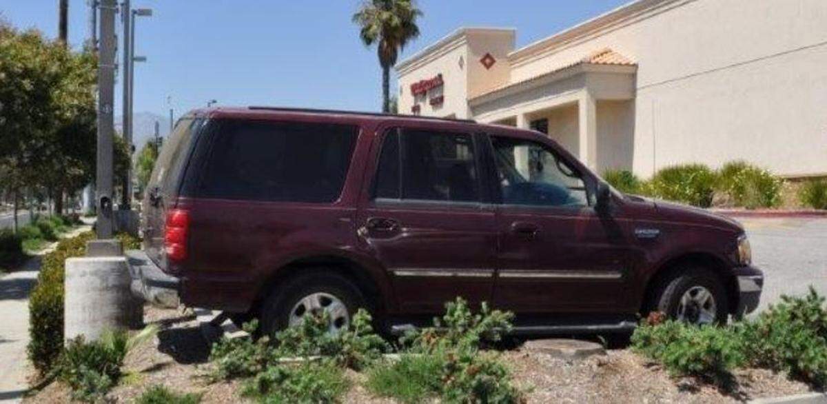 A photograph detectives released of 37-year-old Jason Williams' car. Williams was arrested after police say he planned to meet a 14-year-old boy for sex.