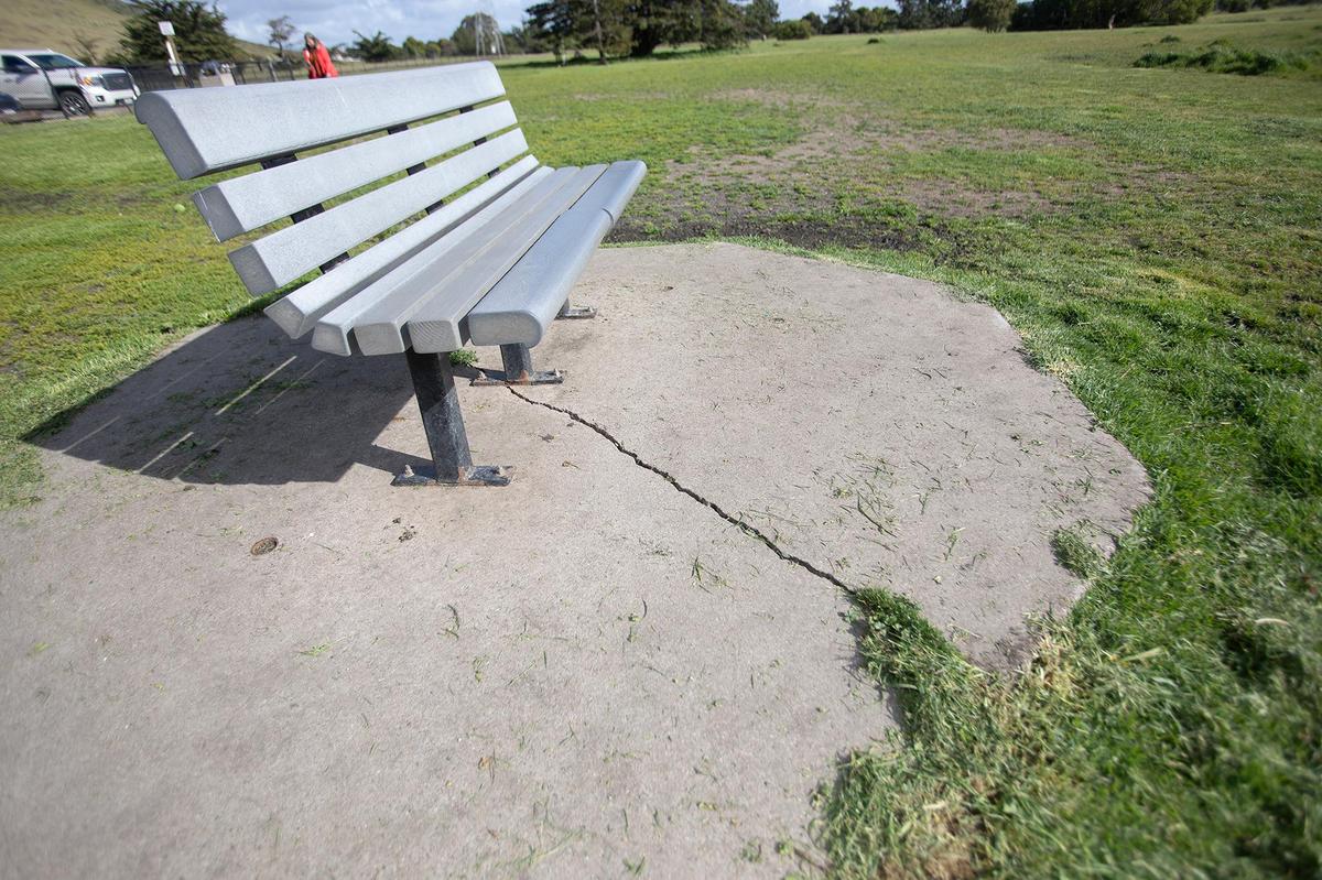 The San Luis Obispo City Council approved spending up to $1.13 million to fix up Laguna Lake Dog Park. The off-leash park needs stump removals and fencing. All the concrete pads holding benches are cracked.