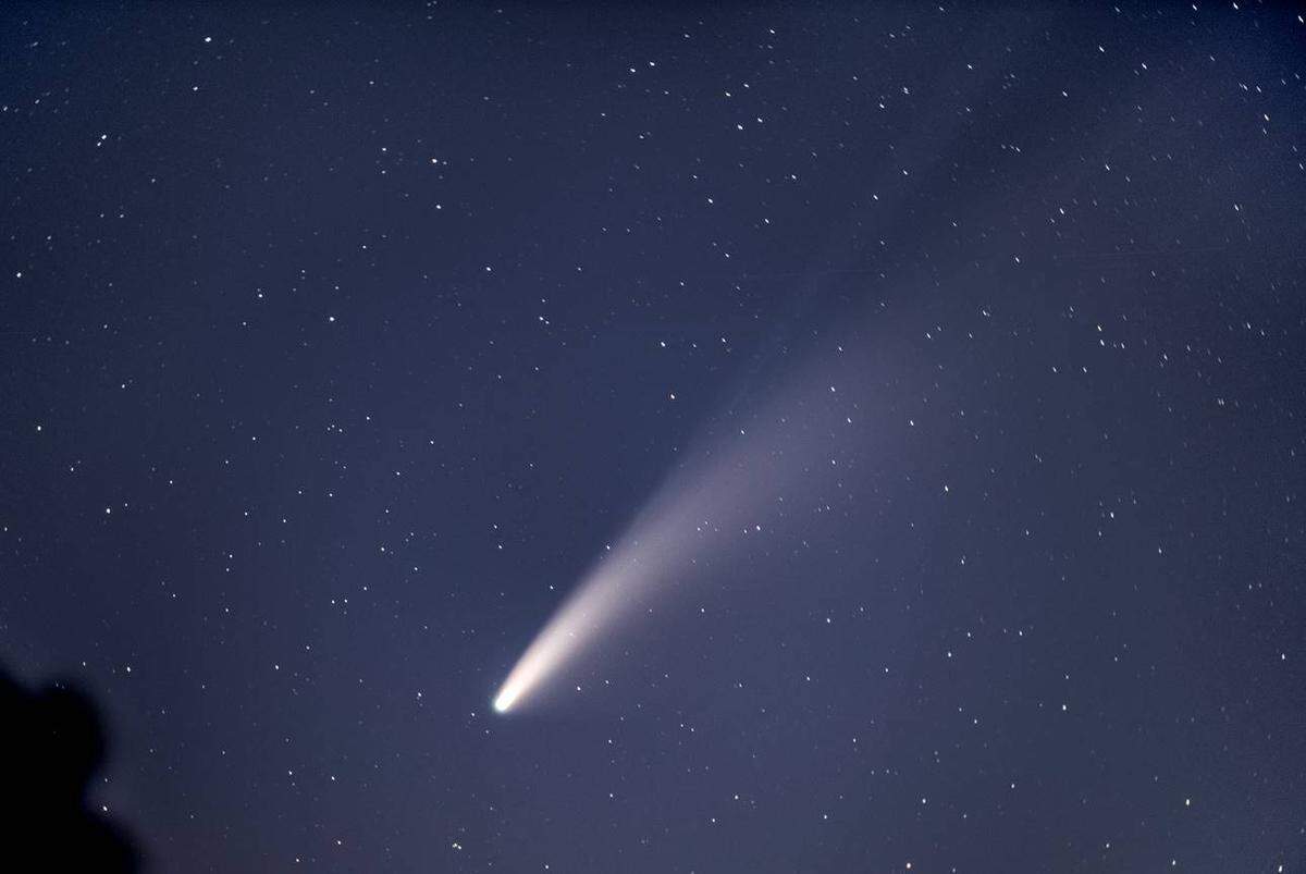 Mark Rehfield took this photo of the NEOWISE comet in Atascadero on July 17, 2020.