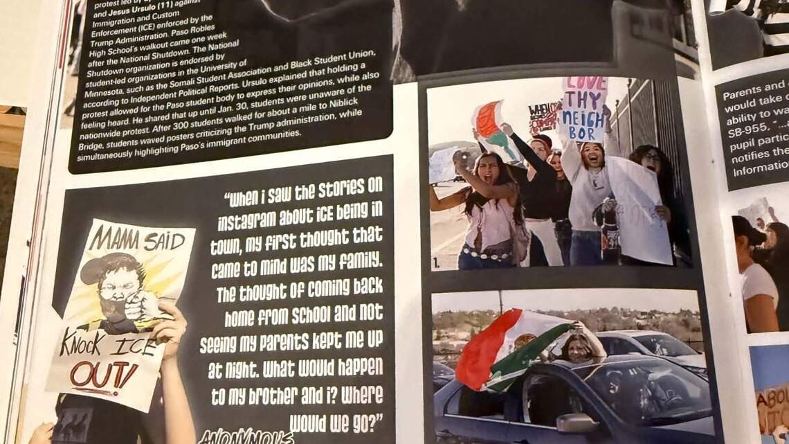 Parents outraged at SLO County school yearbook photos saying ‘F-ck MAGA,’ ‘F-ck ICE’