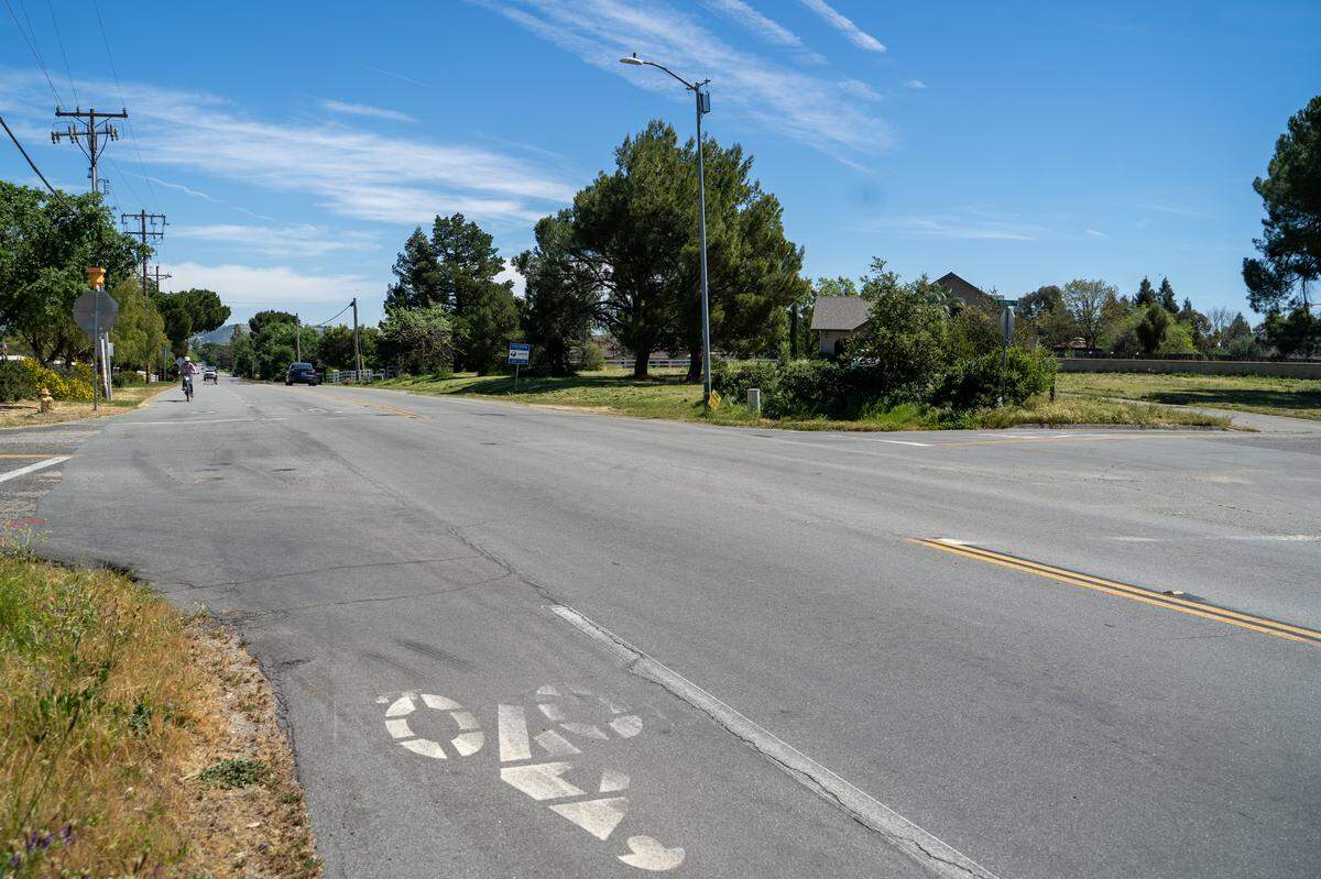 The intersection of Bethel Road and Vineyard Drive in Templeton on Tuesday, March 24, 2026.