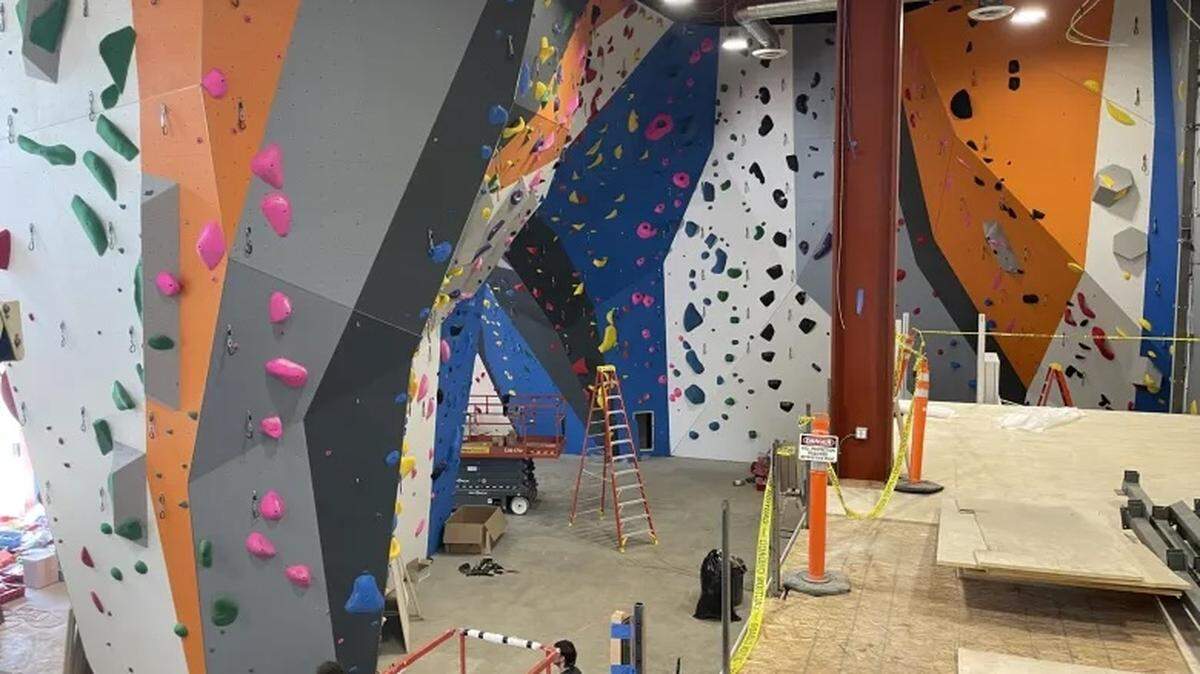 The new Pad climbing gym in Santa Barbara has over 14,000 square feet of space, surpassing the size of the location in San Luis Obispo.