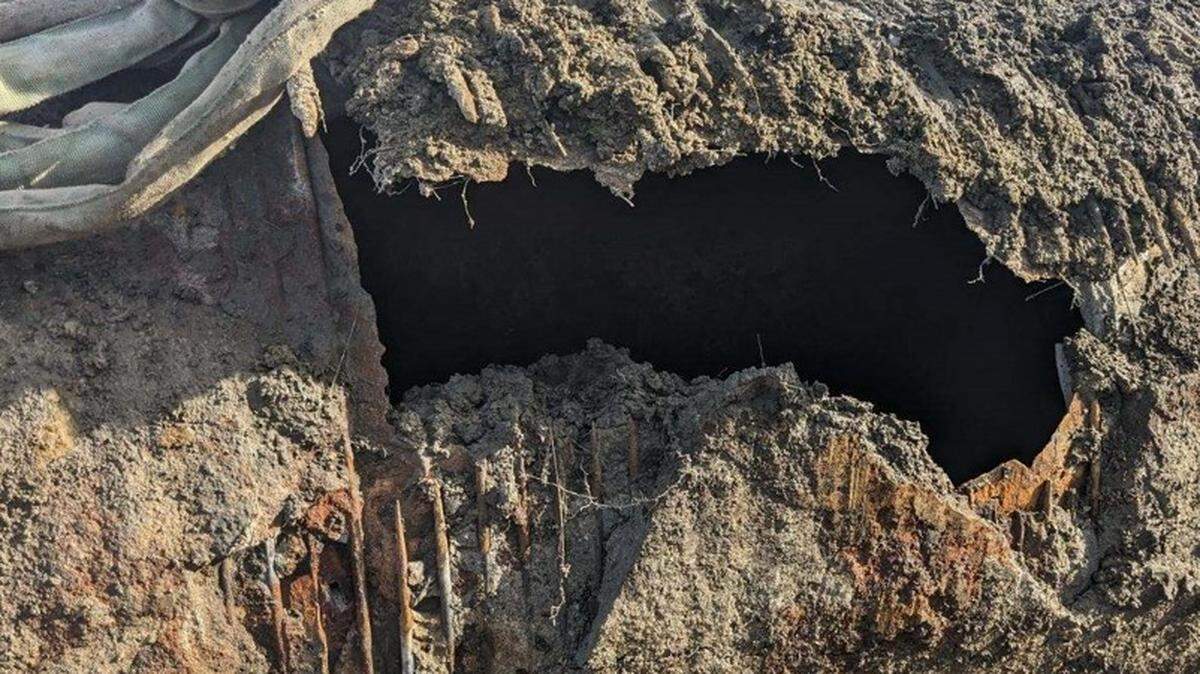 San Luis Obispo utilities workers have repaired a rupture in the pipleline that brings water to the city from Whale Rock Reservoir, the city said Saturday, Jan. 13, 2024, in a post on Facebook.