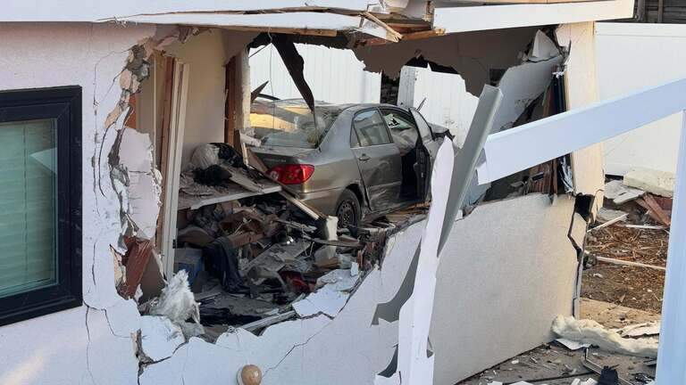 Driver crashes car through SLO home after suffering medical emergency