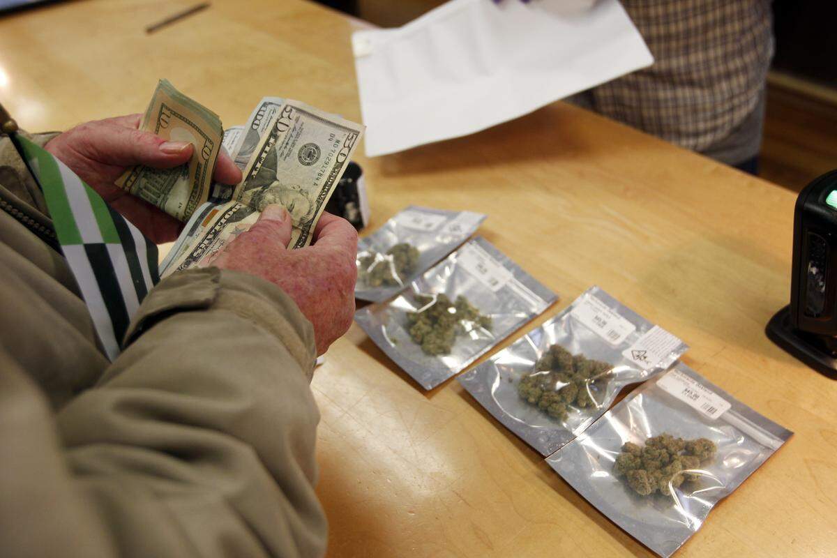Voters are considering a tax on marijuana sales in unincorporated areas of San Luis Obispo County in Tuesday's primary election.