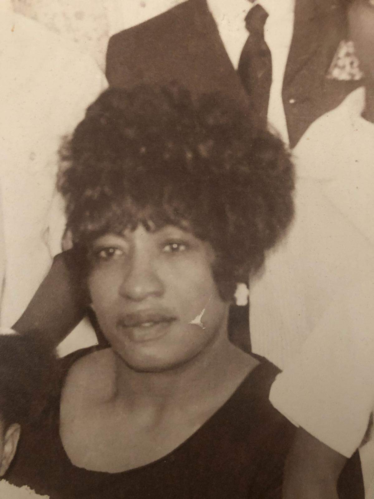 Mathilda Lewis Webb, above, always wished her children could have a headstone. She died in 2002 and is buried in Arroyo Grande Cemetery.