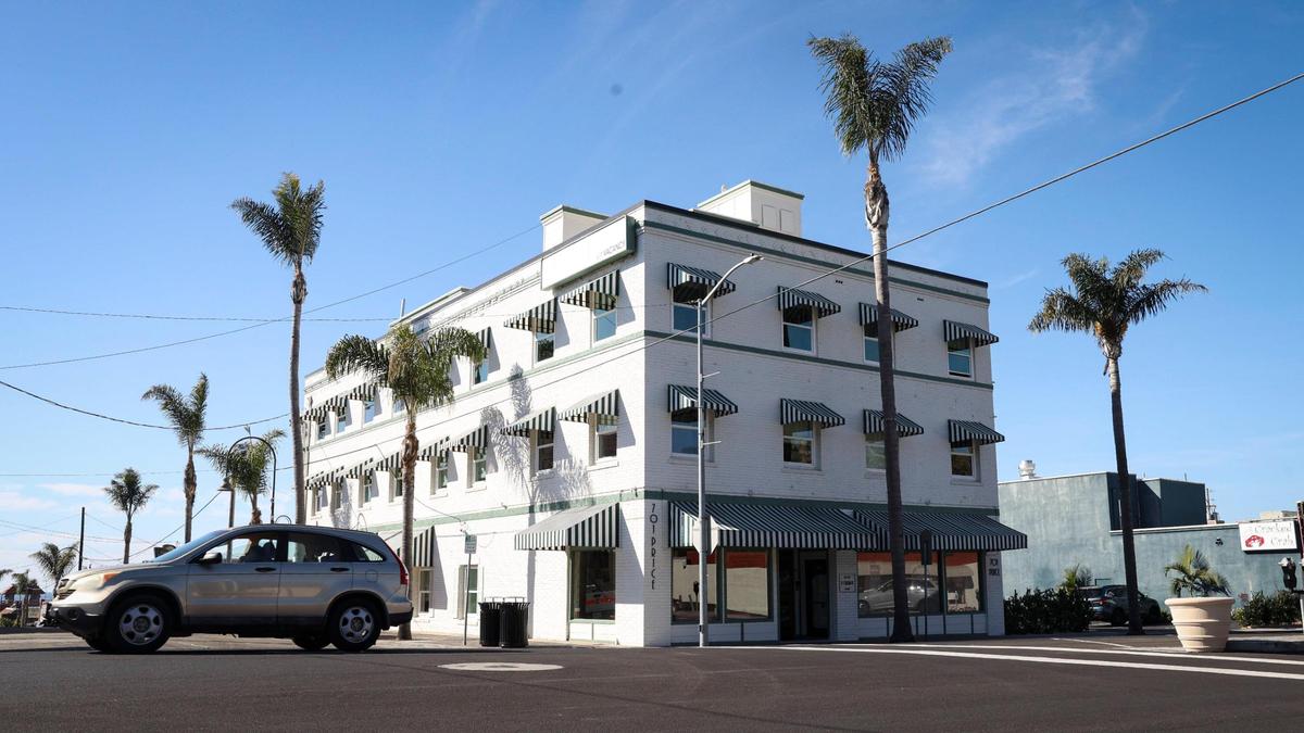 Renovated and renamed, Pismo Beach Club is located on Price St. in Pismo Beach, seen here Jan. 21, 2025.