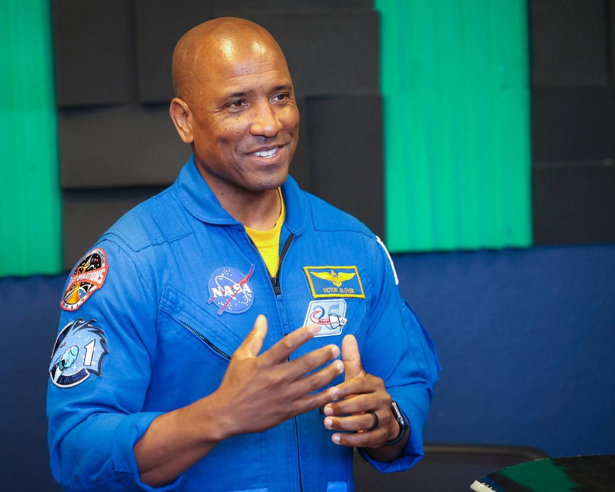 Cal Poly graduate and NASA astronaut Victor Glover visited campus May 29, 2024.