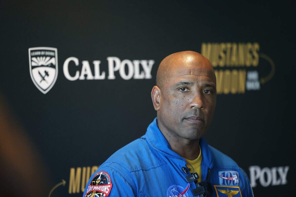 NASA astronaut Victor J. Glover was pilot of NASA's Artemis II mission to the moon in April 2026. The Cal Poly graduate speaks to the press at the PAC on June 16, 2026.
