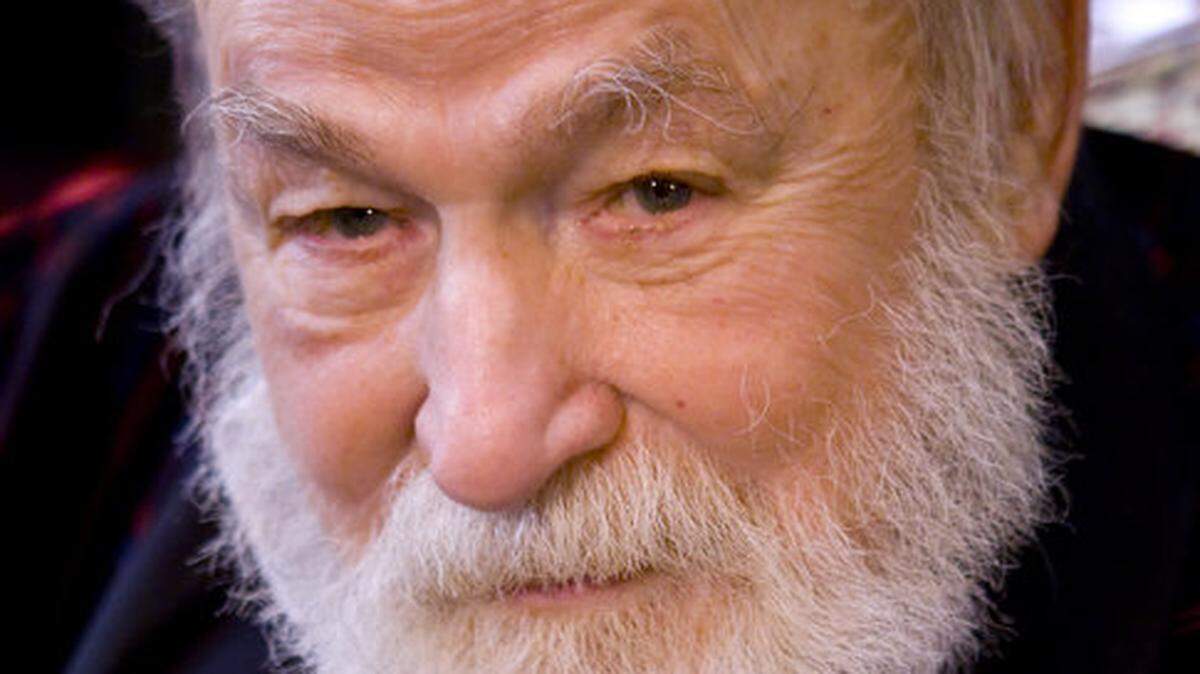 Jim Buckley, founder of the Pewter Plough Playhouse in Cambria, in 2012.