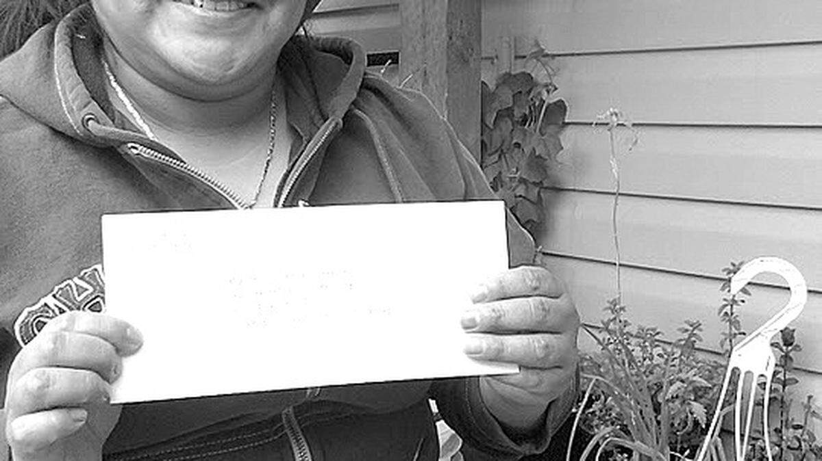 Nelida, a graduate of Viva Farms, Skagit, Wash., is about to send for her business license.
