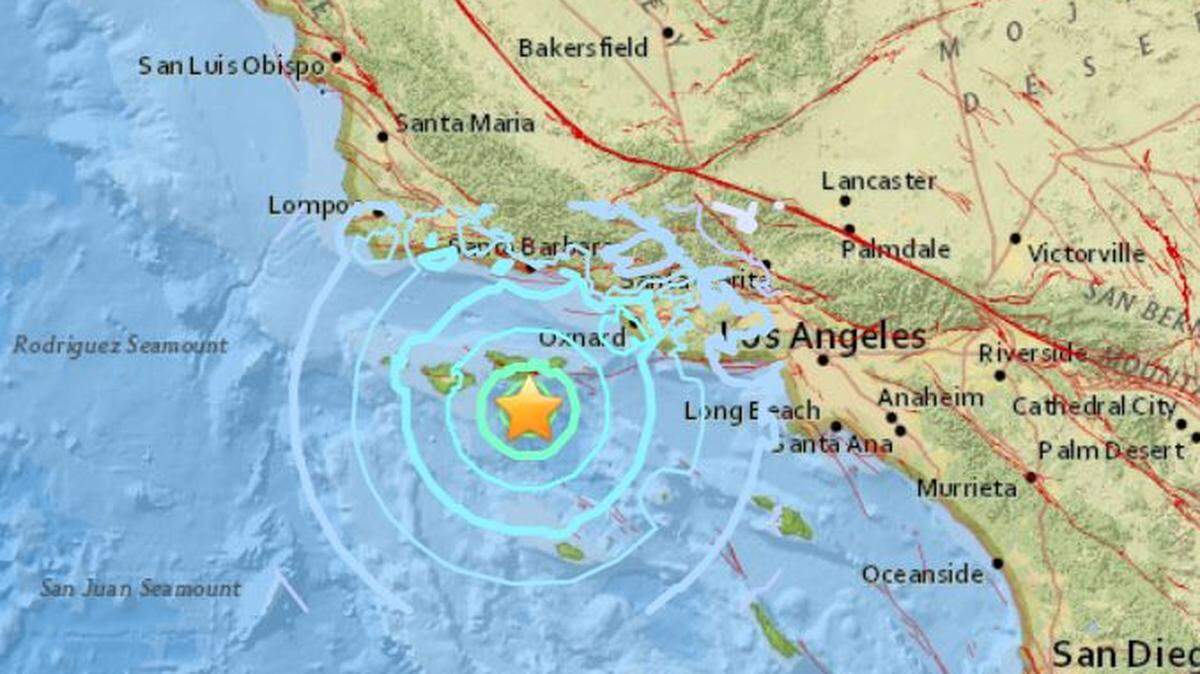 A magnitude 5.3 earthquake was reported near the Channel Islands on Thursday, April 5, 2018. Shaking was reported in Santa Barbara, Santa Maria, Camarillo and Los Angeles.