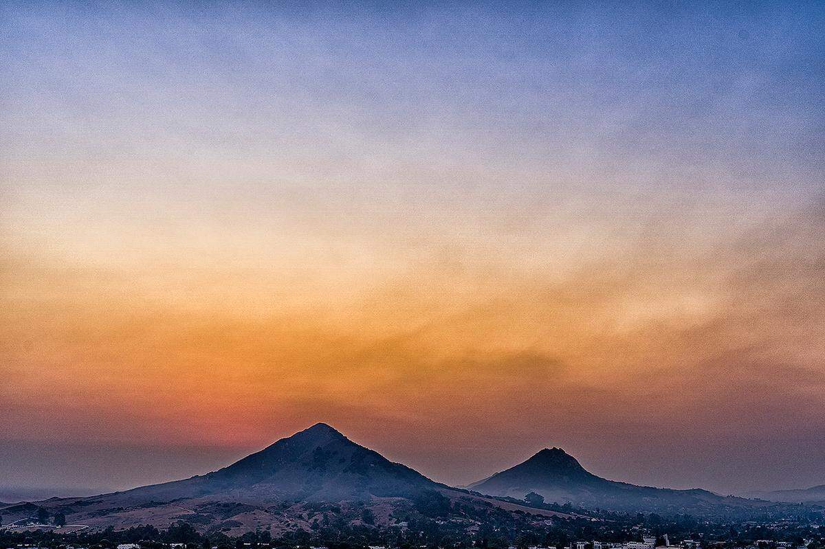 Photographer Mark Nakamura took this photo of hazy skies above Terrace Hill in San Luis Obispo on Tuesday, Aug. 18, 2020.