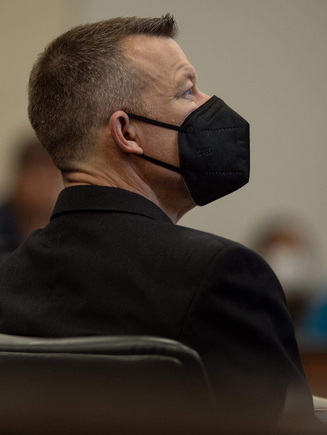 Paul Flores listens during the Kristin Smart murder trial on Thursday, Sept. 22, 2022, at the Monterey County Courthouse in Salinas.