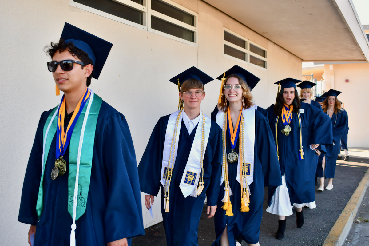 Arroyo Grande High School also held its graduation ceremony on June 6, 2024, celebrating its 447 graduating seniors as they prepare for the next chapter in their lives.