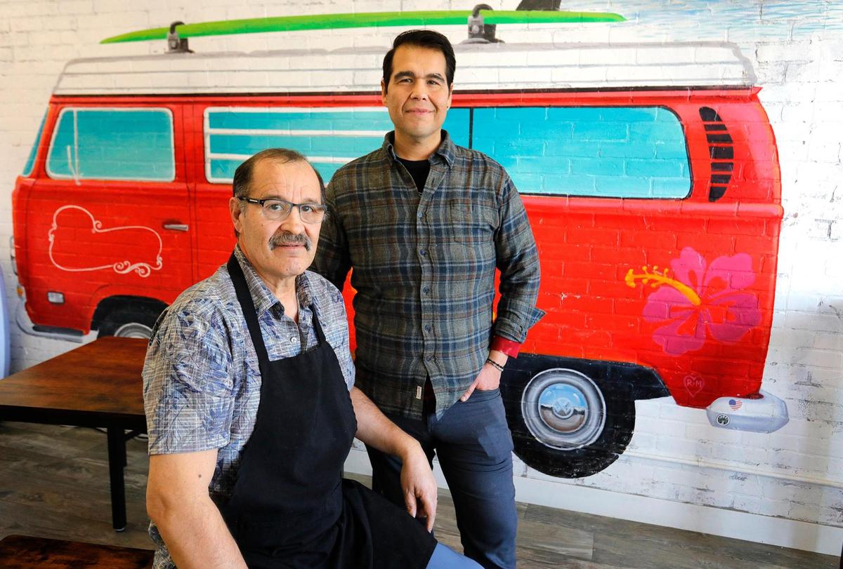 Father-son partners Gil Ruiz, Sr., and Gil Ruiz, Jr., are the owners of Luna Llena Deli in Morro Bay.