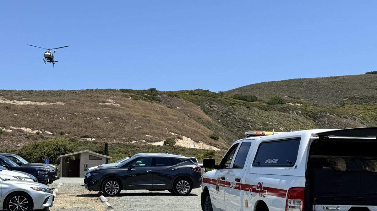 CHP’s H70 helicopter is looking for the horse that a woman fell from at noon.