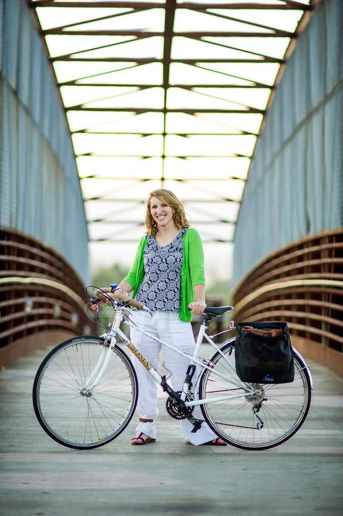 San Luis Obispo resident Chenin Otto has advocated for protected bike lanes to improve safety for cyclists.