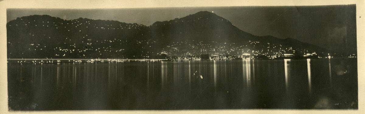Howard Louis was a talented photographer and shot this panoramic night view of Hong Kong at night. Ah Louis and his sons Frank and Howard toured the birthplace of Ah Louis in China in 1933.