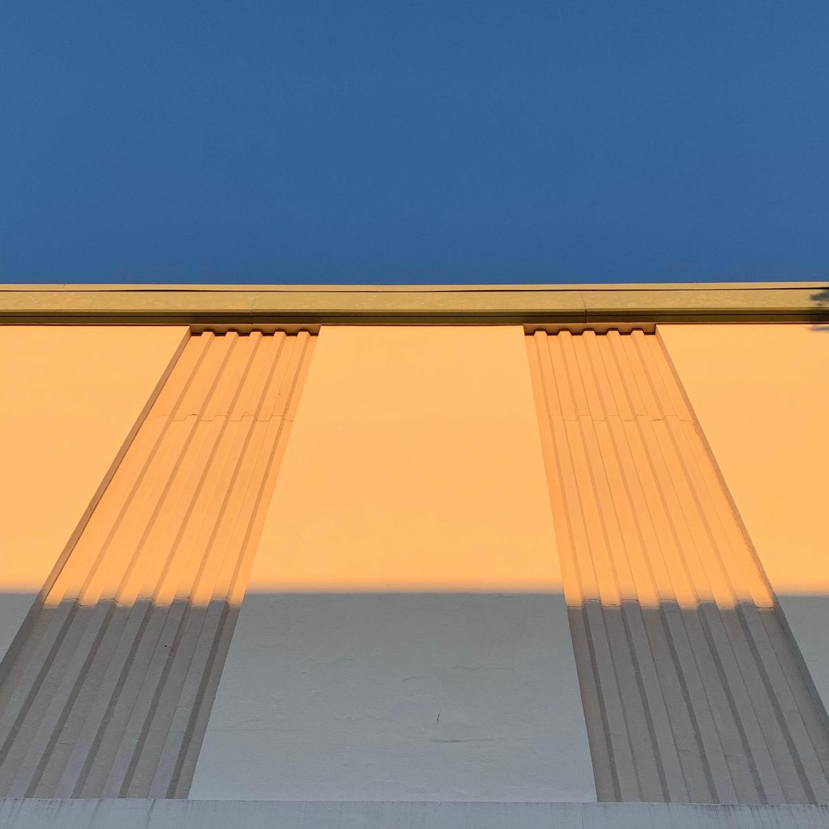 The San Luis Obispo ATT building at sunset in 2019. The building was constructed in 1947 for an estimated cost of $1.8 million.