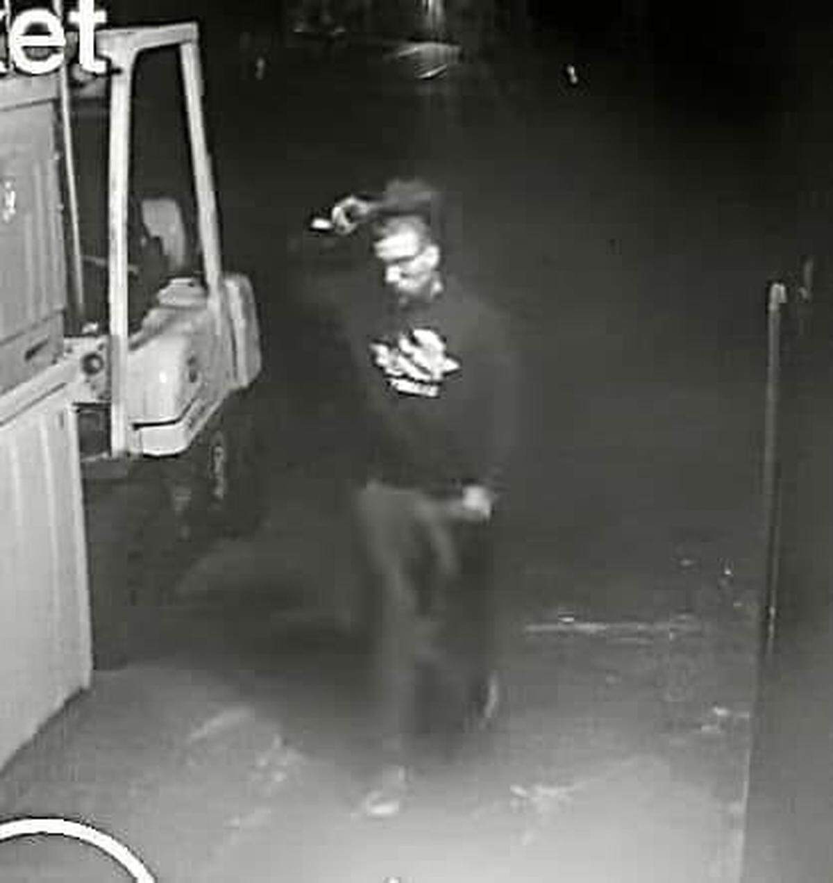 Security footage from Giovanni’s Fish Market in Morro Bay shows a man the market says stole $3000 worth of King Crab on May 1, 2023. The market is offering a $1000 reward to anyone who helps the police detain him.