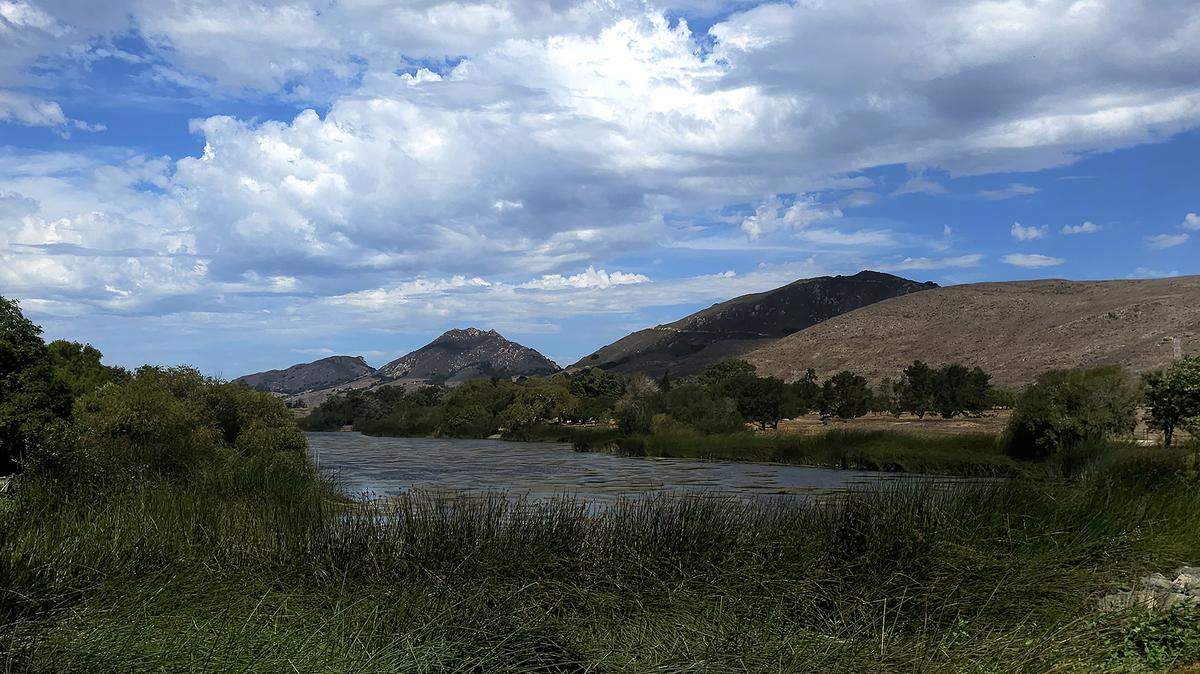 Clouds hover over Laguna Lake in San Luis Obispo, Wednesday, Sept. 17.