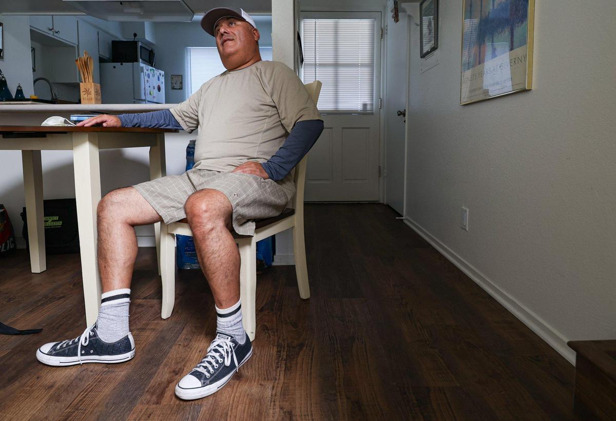 Henrique Rico has found new stability in his life thanks to Transitions-Mental Health Association’s Housing First program, which assists people transition off the streets and into housing.