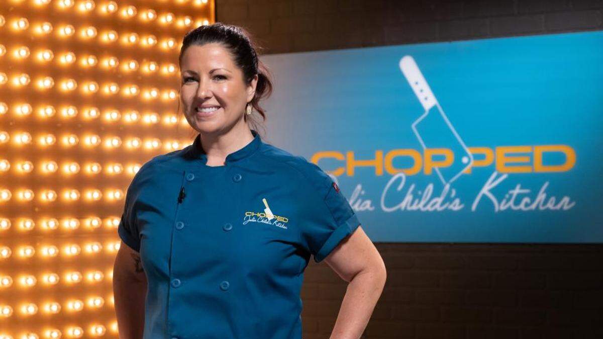 Paso Robles chef Rachel Ponce, owner of Pair with Chef Rachel catering company, appeared on the Food Network cooking competition “Chopped: Julia Child’s Kitchen” on Tuesday, Nov. 28, 2023.