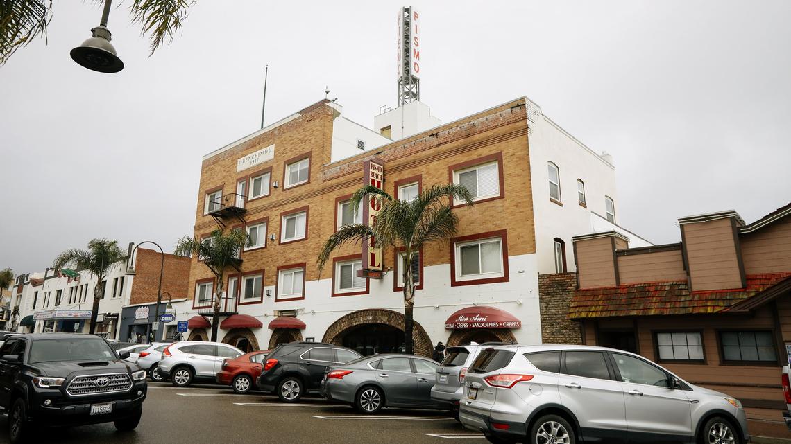A 4-year-old boy was hospitalized after falling out of a fourth-floor window at the Pismo Beach Hotel on Thursday, March 22, 2018, police said.