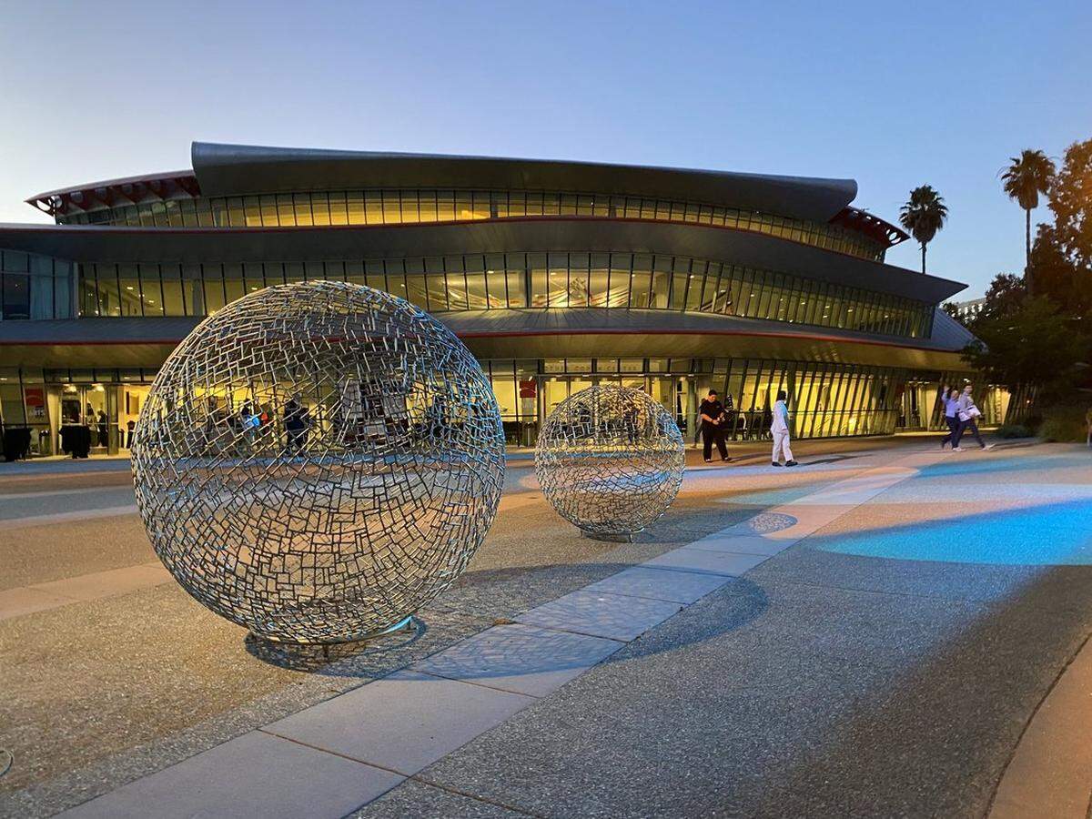 The Performing Arts Center at Cal Poly was the site for a town hall featuring Republican gubernatorial candidate Steve Hilton on Sunday evening, May 24, 2026.