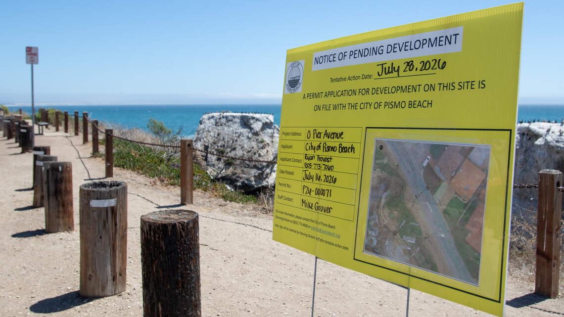 Cliffs at Pismo Beach park are crumbling into the sea. Here’s the plan for repairs