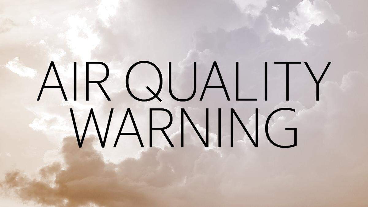 Air quality alert